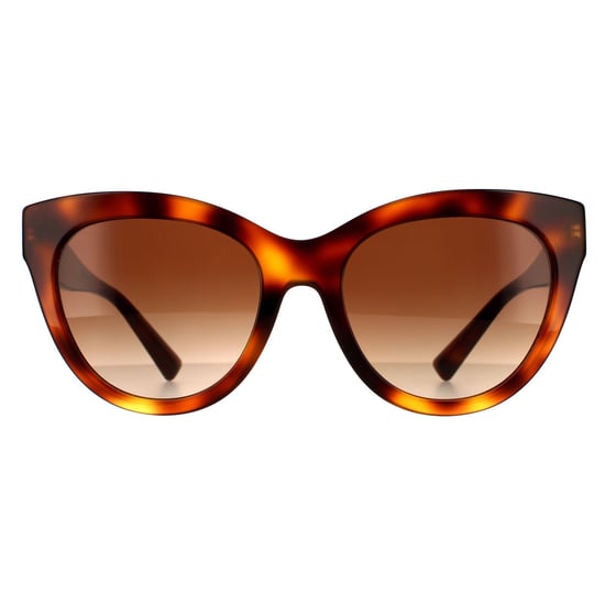Valentino Cat Eye Dam Light Havana Brown Gradient Solglasögon - Image 1