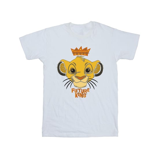 Disney Jongens The Lion King Toekomstige Koning T-Shirt (Wit) - Image 1