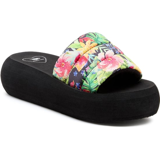 Rocket Dog Splash Bahama Textile Dam Svart/Multi Sandaler - Image 1