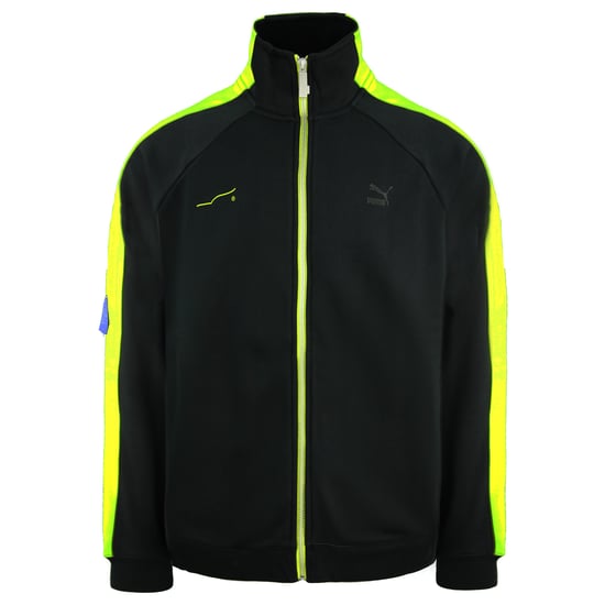 Puma x Ader Error T7 Track Top Zip Up Black Mens Jacket 595533 01
