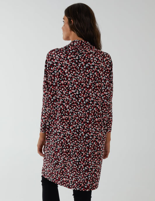 Draped Dip Hem Top