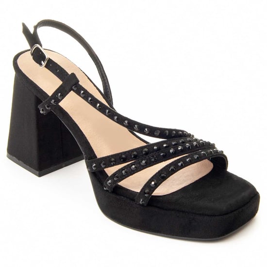 Montevita Högklackad Sandal Festsand2 Svart - Image 2