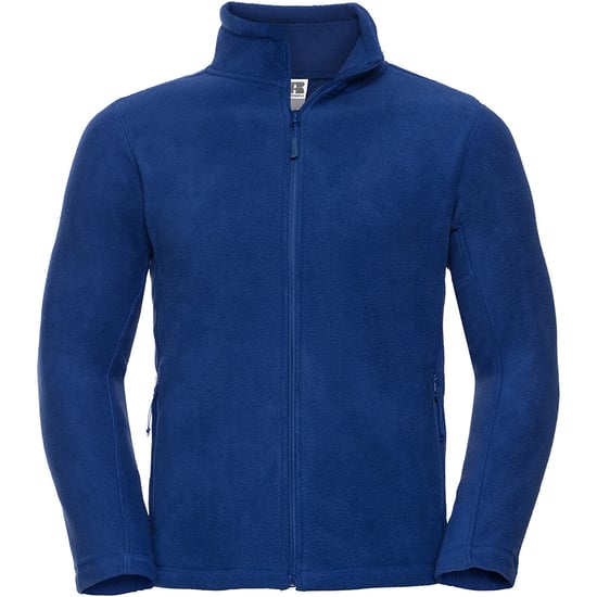 Russell Heren Full Zip Outdoor Fleece Jacket (Helder Koninklijk) - Image 1