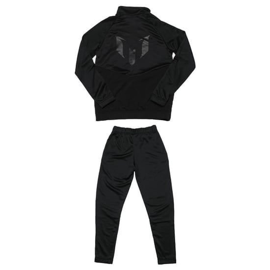 Boy's adidas Infant Messi FT Tracksuit in Black yellow