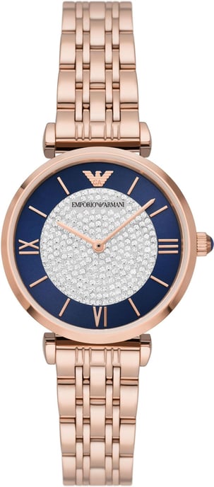 Emporio Armani Gianni T-bar Women's Rose Gold Watch AR11423 - Image 1