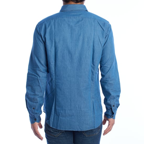 Men's Regular Fit Denim Shirt UMC005-DM094