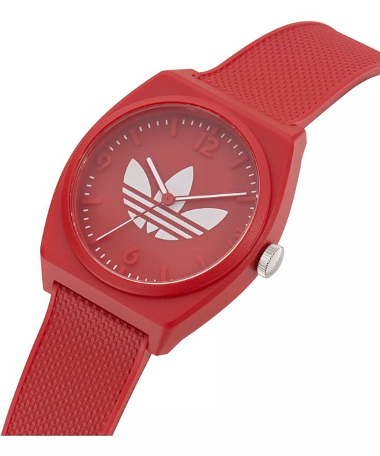 Adidas Originals Project Two Unisex's Red Watch AOST23051 - Image 3
