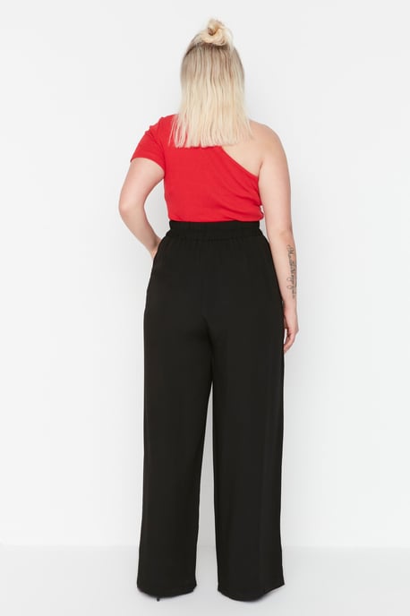 Trendyol Damens Vida Midja Plus Size Byxor - Image 5