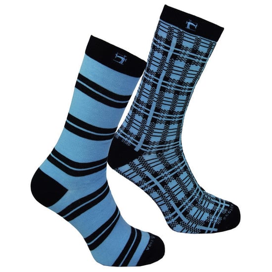 Scotch & Soda 2-Pack Mens Blue Striped Socks - Image 1