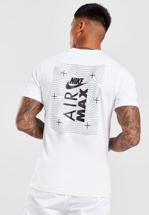 Nike Sportswear Air Max Mens T-Shirt in White - Image 2