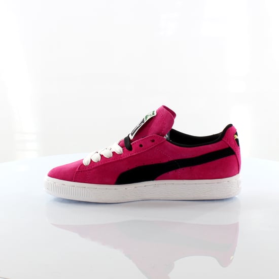Puma Suede Classic Purple Leather Womens Trainers 355462 09