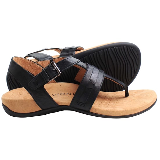 Vionic Rest Lupe Womens Black Sandals - Image 5