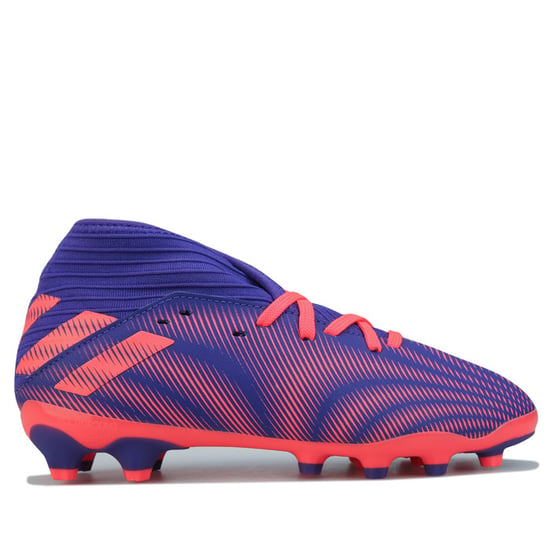 Boy's adidas Childrens Nemeziz.3 MG Football Boots in Purple