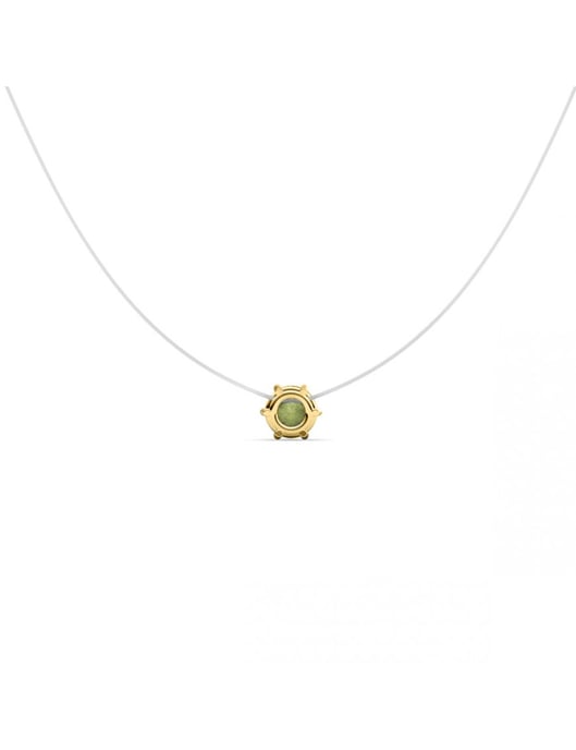 Sjöjungfruns tårar-halsband - guld och kristall - Image 4