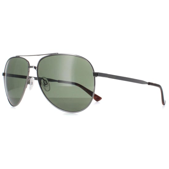 Calvin Klein Aviator Mens Light Ruthenium Green CK22124S