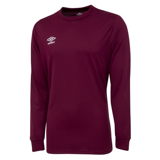 Umbro Mens Club Long-Sleeved Jersey (New Claret)