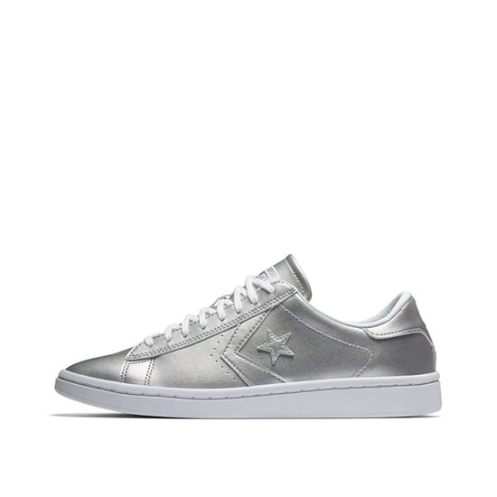 Converse Pro Womens Silver Trainers