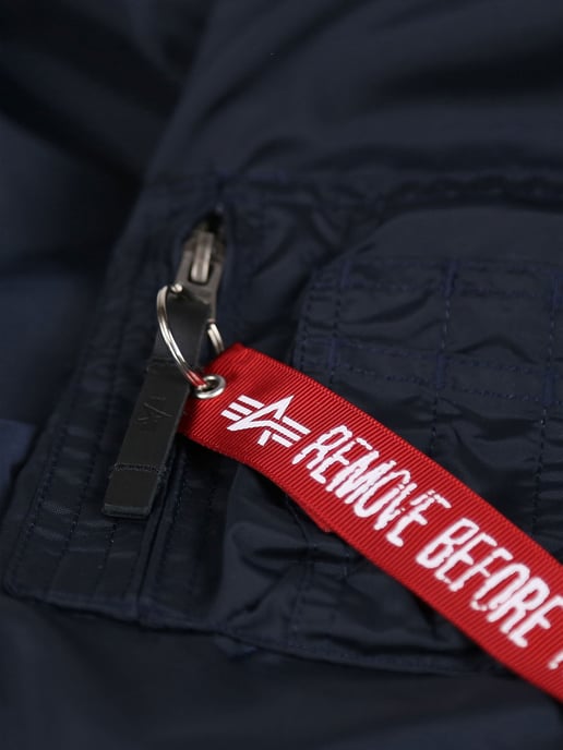 Alpha Industries Heren MA-1 TT Bommenwerperjas in Donkerblauw - Image 5