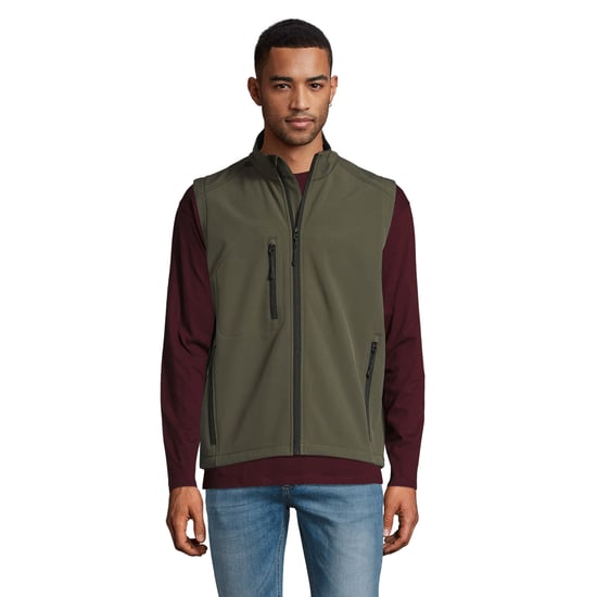 SOLS Heren Rallye Soft Shell Bodywarmer Jacket (Donkergroen) - Image 5