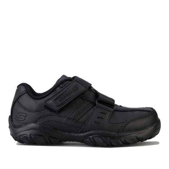 Boy's Skechers Junior Grambler Zeem Trainers in Black