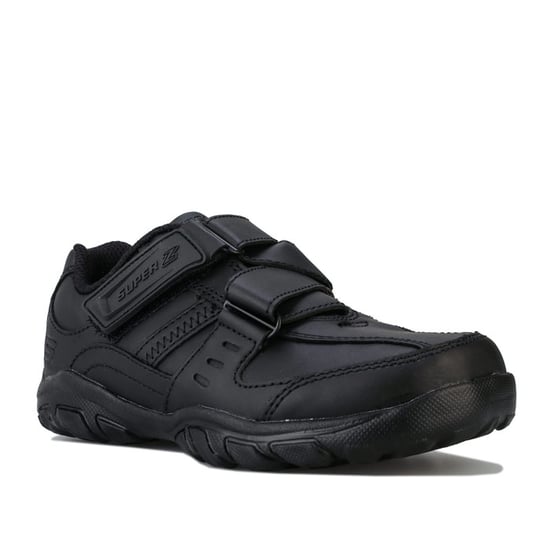 Boy's Skechers Junior Grambler Zeem Trainers in Black
