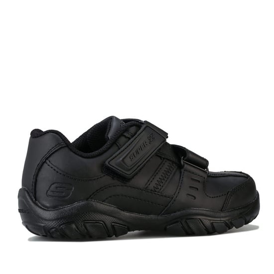 Boy's Skechers Junior Grambler Zeem Trainers in Black