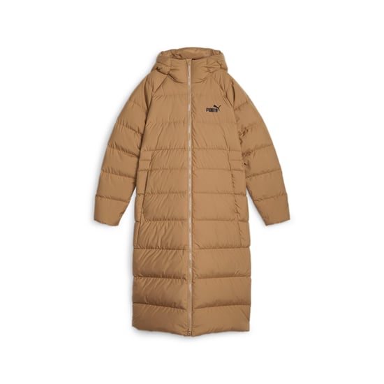 PUMA Womens Long Hooded Down Coat