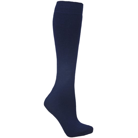 Trespass Adults Unisex Tubular Luxury Wool Blend Ski Tube Socks (Navy Blue) - Image 1