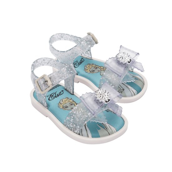 Mar Sandal x Disney Princess Glitter Clear /White - Image 4