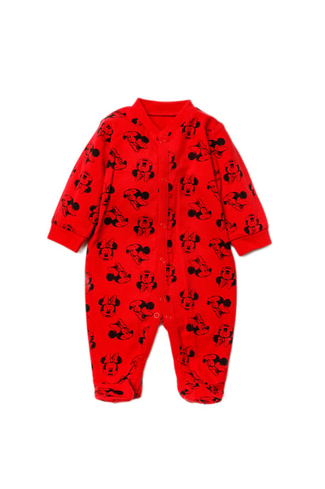 Minnie Mouse Print Cotton 3-Piece Baby Gift Set