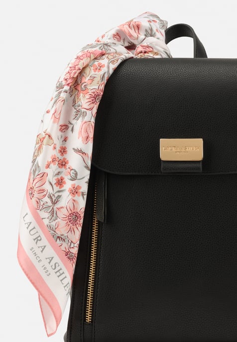 Laura Ashley Black Backpack