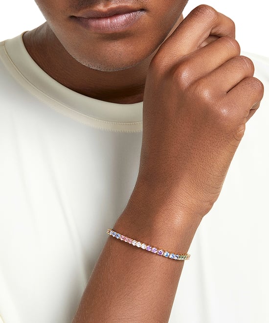 Swarovski 'Capsule Pride' Dames Gouden Vergulde Metalen Armband - Goud 5685691 - Image 6