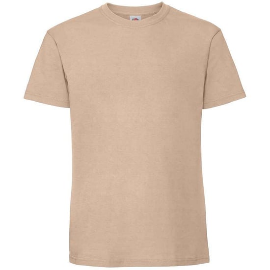 Fruit Of The Loom Heren Ringgesponnen Premium T-Shirt (Woestijnzand) - Image 1