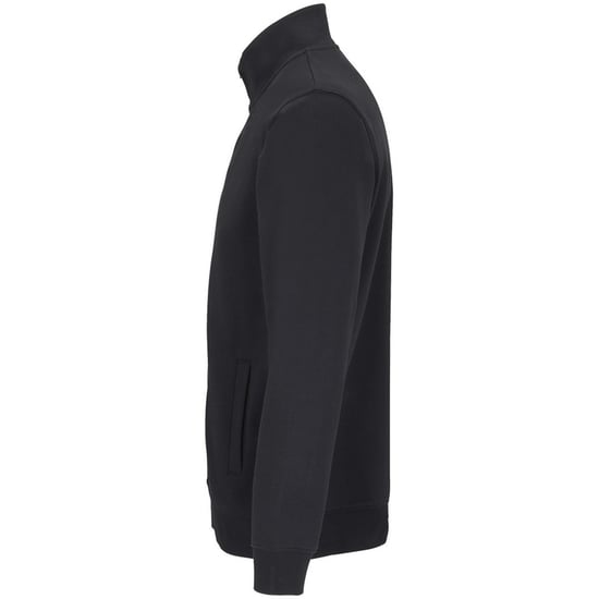 SOLS Unisex Cooper Sweat Jacket met volledige rits voor volwassenen (Zwart) - Image 3