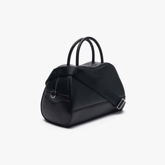 Accessories Lacoste Lora Large Leather Purse in Black