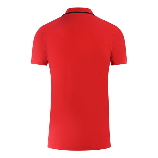Aquascutum London 1851 Red Polo Shirt - Image 2