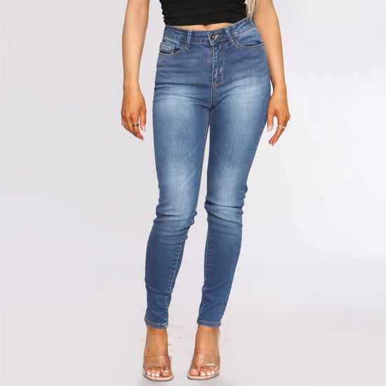 Ladies Skinny Slim Fit Denim Jeans| Enzo Designer Womenswear - Image 2