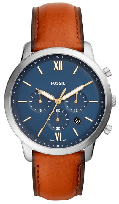Fossil Neutra Chrono Men's Brown Watch FS5453