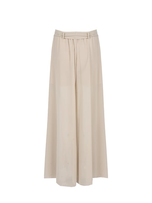 La Haine Inside Us Trousers Woman's Beige - Image 4