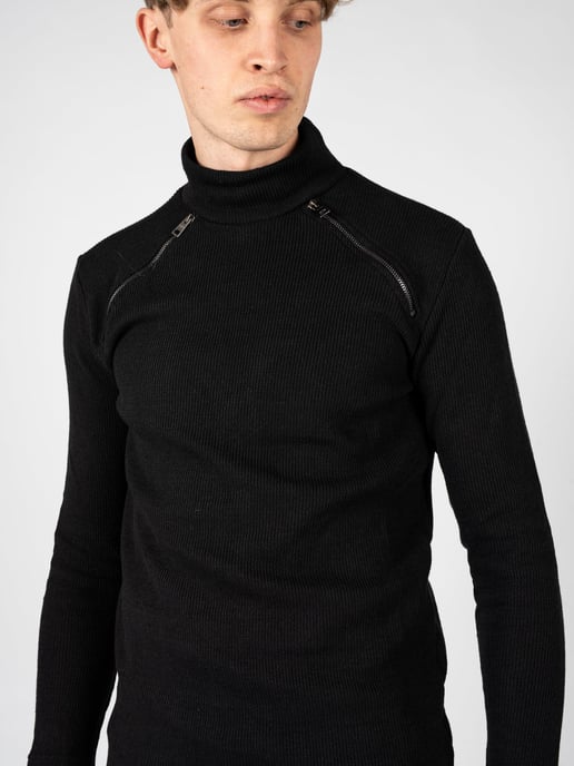 La Haine Inside Us Pullover LM060 Herr Svart - Image 5