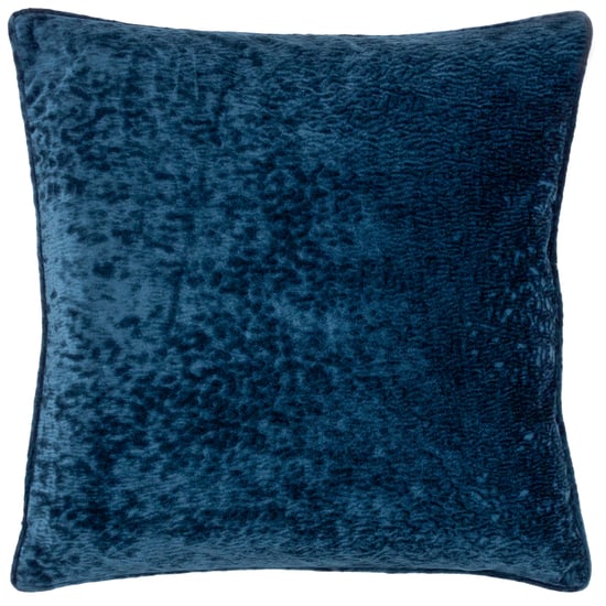 Paoletti Ripple Pressed Velvet Piped Polyester Filled Cushion