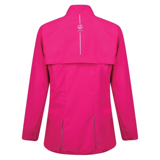 Dare 2B Womens/Ladies Circumspect Windshell Jacket (Cyber Pink) - Image 3