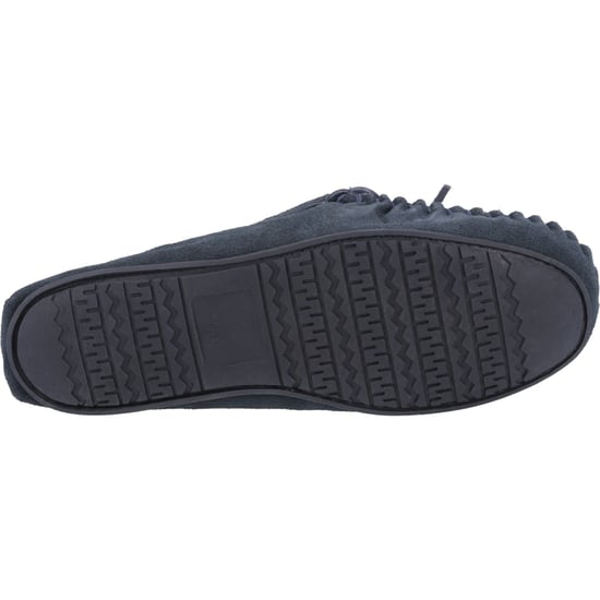 Hush Puppies Clyde Suede Tofflor i marinblå för män - Image 3