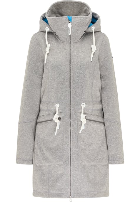ICEBOUND functional jacket women Grey melange - Image 1
