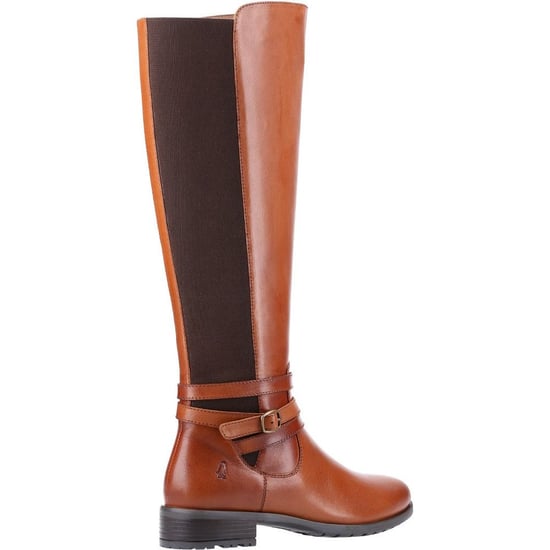 Hush Puppies Womens/Ladies Vanessa Leather Calf Boots (Tan)