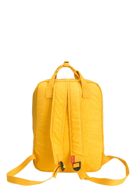 Zip Top Squared Front Pocketed Backpack