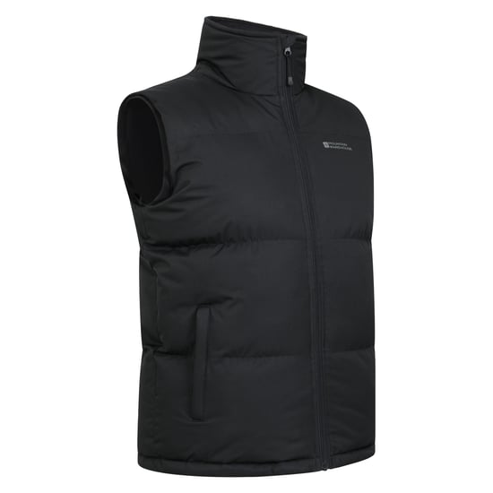 Mountain Warehouse Heren Rock Gewatteerd Gilet (Zwart) - Image 4