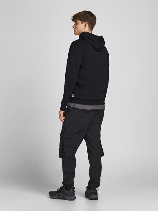 Jack & Jones Mens Hoodie Logo Printed - Image 2
