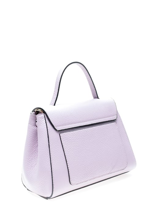 Luisa Vannini SS22 LV 1783T Lilac Leather Bag - Image 2