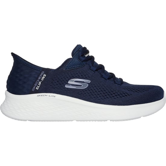 Skechers Skech-Lite Pro Natural Textile Women's Navy/Multi Trainers - Image 5